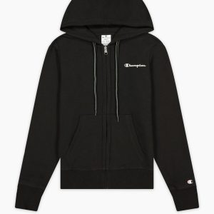 SUDADERA CON CAPUCHA Y CREMALLERA CON ESTAMPA