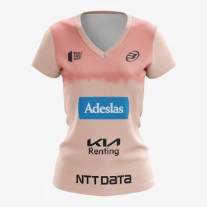 CAMISETA BULLPADEL YECO GT SALMON FLUOR