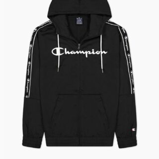 SUDADERA CON CAPUCHA, CINTA JACQUARD