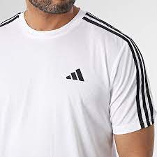 CAMISETA TRAIN ESSENTIALS TRAINING 3 BANDAS - Imagen 2