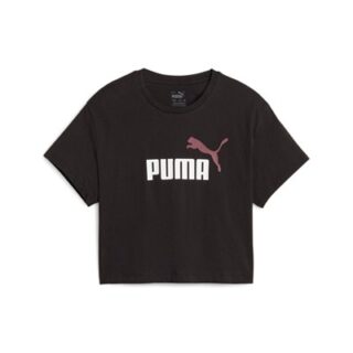 CAMISETA PUMA LOGO CROPPED NIñA