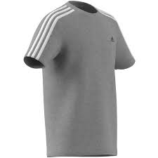 CAMISETA ESSENTIALS 3 RAYAS ALGODóN