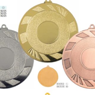 MEDALLA 29903-ORO-PLATA-BRONCE 70MM