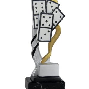 TROFEO DOMINó 22CM