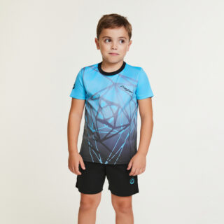 CONJUNTO DE NIñO GIRAFFE AZUL