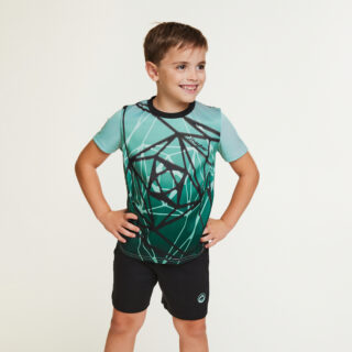 CONJUNTO DE NIñO GIRAFFE VERDE