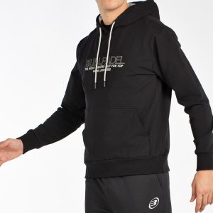 SUDADERA BULLPADEL BOYEN NEGRO
