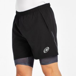 SHORT BULLPADEL MANZAN NEGRO