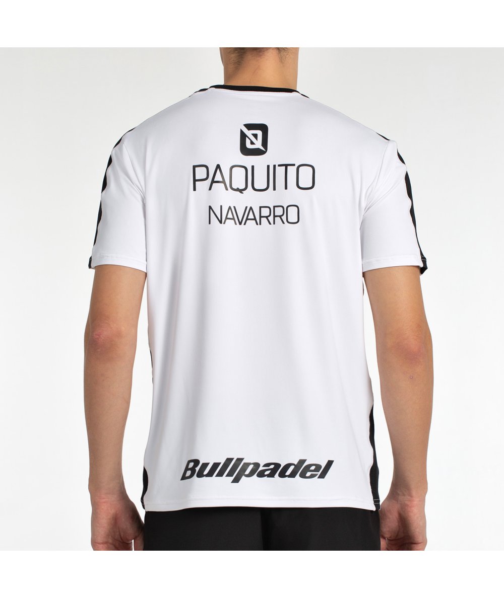 CAMISETA BULLPADEL PAQUITO 25I BLANCO - Imagen 3
