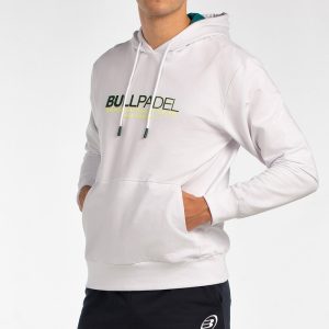 SUDADERA BULLPADEL BOYEN BLANCO