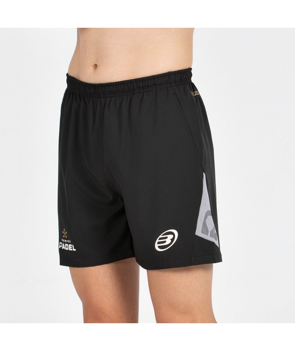 SHORT BULLPADEL PECOS NEGRO - Imagen 2