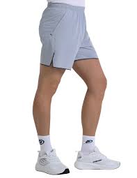 SHORT BULLPADEL MATESO GRIS CLARO - Imagen 3