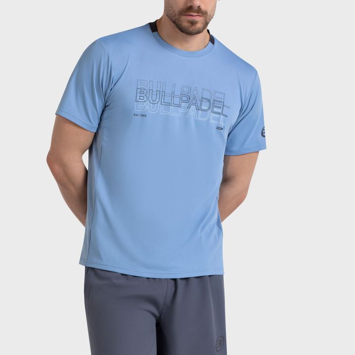 CAMISETA BULLPADEL MARILA AZUL ACERO