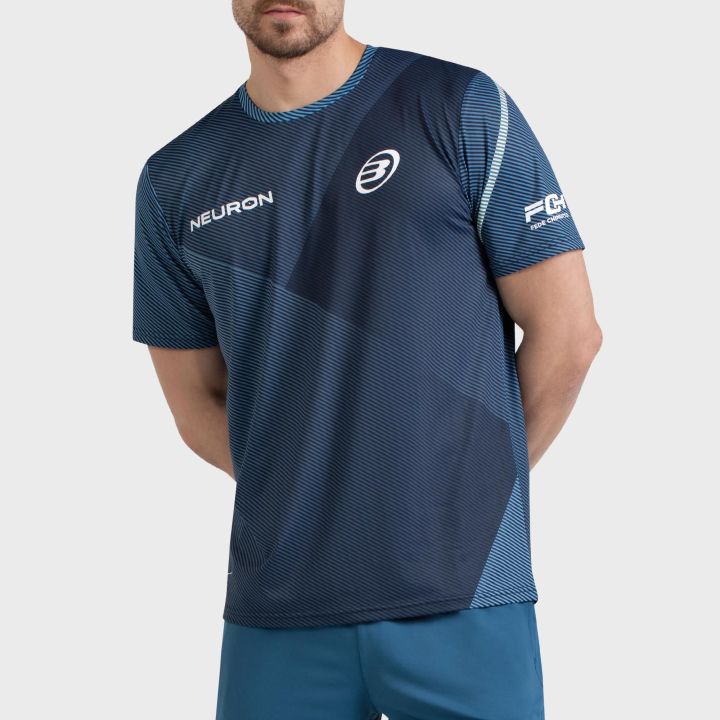 CAMISETA BULLPADEL CHINGOTTO 26I AZUL ATOMICO