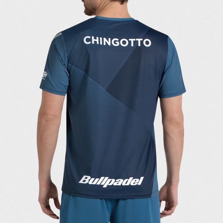 CAMISETA BULLPADEL CHINGOTTO 26I AZUL ATOMICO - Imagen 2