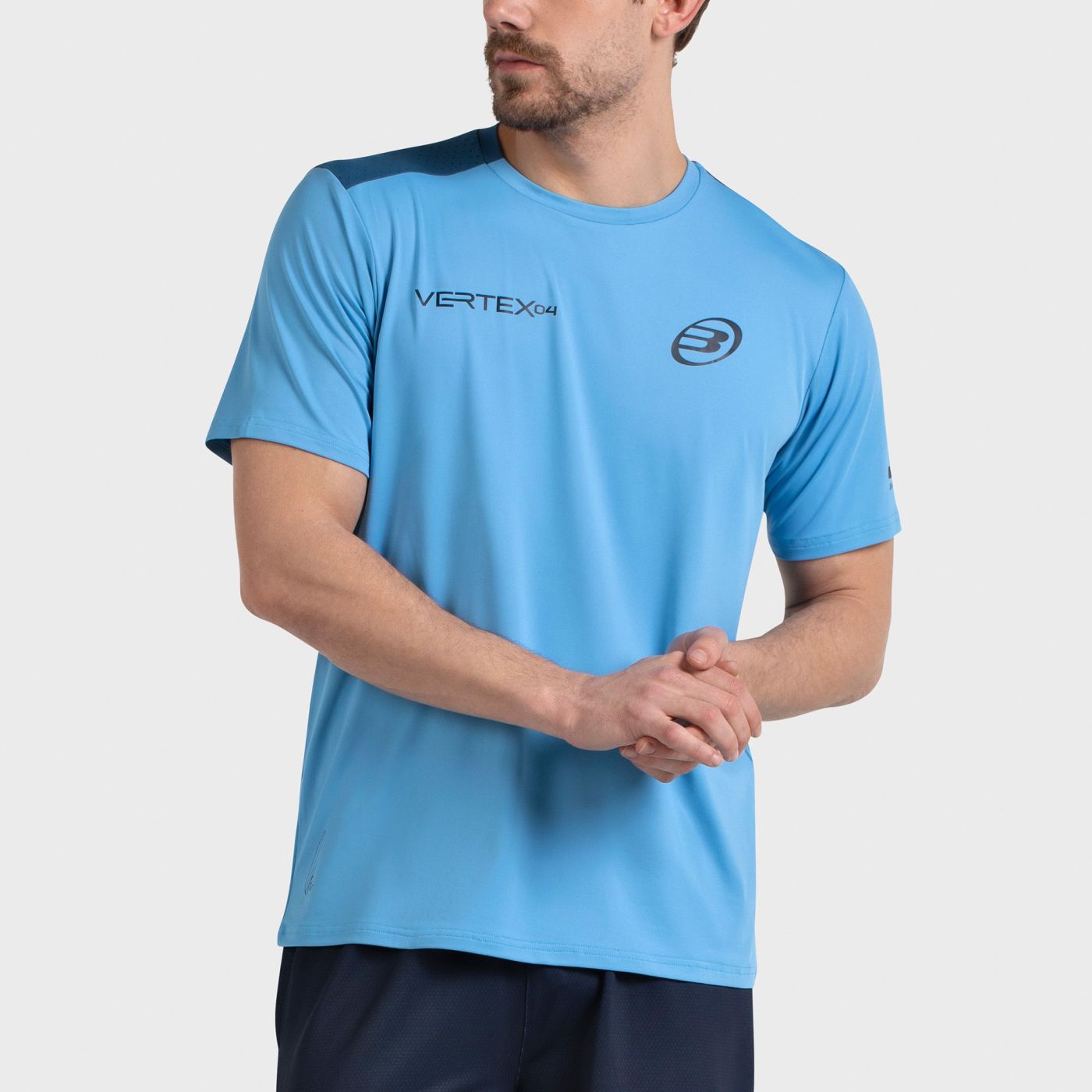 CAMISETA BULLPADEL TELLO 26I AZUL CLARO