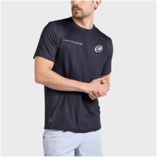 CAMISETA BULLPADEL CARDONA 26I NEGRO