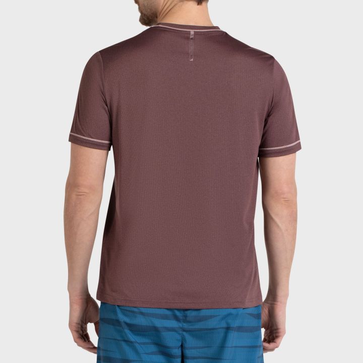 CAMISETA BULLPADEL CERIS CASTAñO VIGORE - Imagen 2