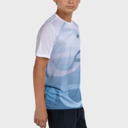 CAMISETA BULLPADEL CAYON JR BLANCO - Imagen 4