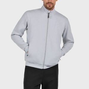SUDADERA BULLPADEL ENEO GRIS CLARO