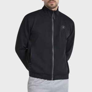 SUDADERA BULLPADEL ENEO NEGRO
