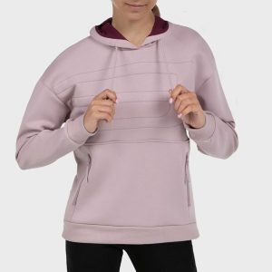 SUDADERA BULLPADEL EOLIA G ROSA SOMBRA