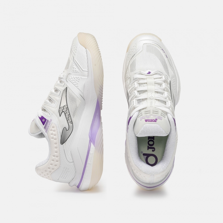 TENIS JOMA SLAM LADY CLASSIC 2602 BCO - Imagen 4
